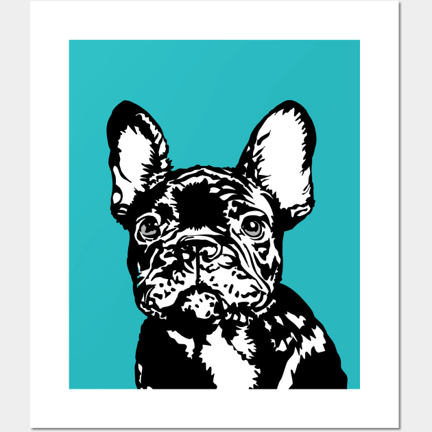 Margo the French Bulldog Wall Art by NattyDesigns